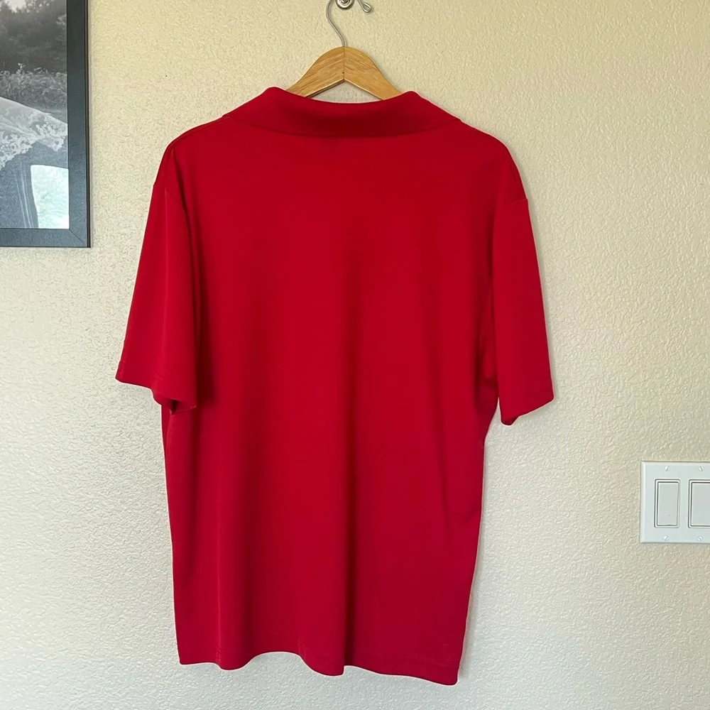 Pro Tour | Red Textured Airplay Polo - Picture 7 of 8